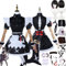 bbganlian Zenless Zone Zero Ellen Joe Cosplay Kostüm Outfit Spiel Charakter Uniform Komplettes Set Halloween Dress Up Anzug mit Perücke Kopfschmuck Schwanz für Frauen Mädchen (XXXL)
