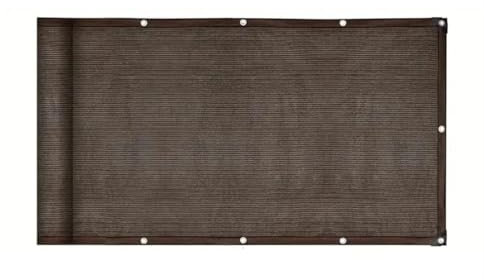 Cubre Piscinas Red de Sombra para Plantas, balcón, jardín, Patio Exterior, toldo para sombrilla de Coche, Tela de Sombra para Piscina Accesorios Piscina(Coffee,2x3m)