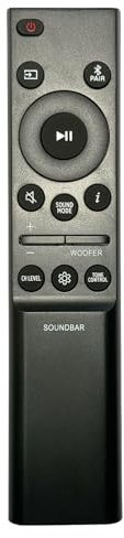 NPTWARCOT AH81-15047A AH81-15498A Replacement Remote Control Compatible with Samsung Sound bar HW-Q800D HW-Q700D HW-Q800C HW-Q930C HW-Q800BZA HW-Q990BZA HW-Q900C HW-Q910C HW-Q750C HW-Q910D HW-Q850D