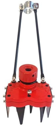 Rtyweth Unkrautkopf, Grasentferner, Werkzeug, Aufsatz, 2-in-1, Unkrautjäter, Zubehör für Rasenmäher, Schaftdurchmesser M10