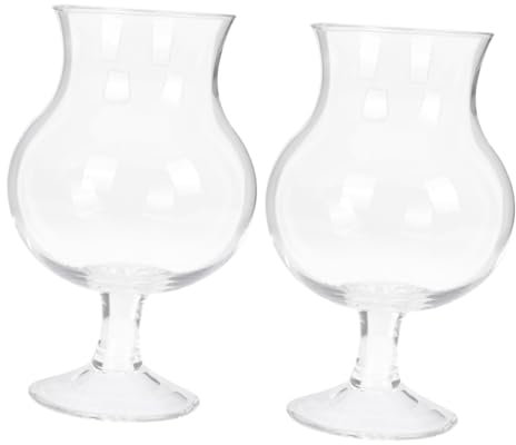 Ciieeo Lot De 2 Verres À Bière Artisanale Verres À Bière Tulipe Gobelets Bouteilles Café Glacé Tasse De Voyage Cocktail Tulipe Thé Aux Bulles Verres À Bulles Tasses À Café
