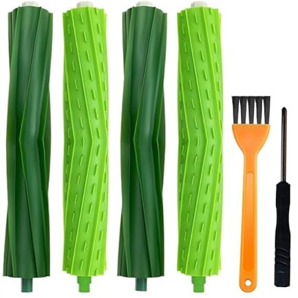 MNUHGYHD Pièces de Rechange for Brosse à Rouleau en Caoutchouc B02C for Irobot Roomba E5 E6 E7 J7 J7+ J7 Plus I8 I8+ I7 I7+ I4 I4+ I3 I3+