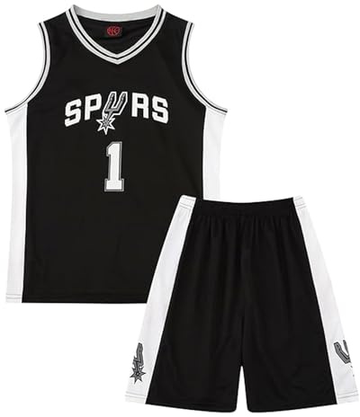 Qkydky Equipación Baloncesto Niño, Conjunto Baloncesto Niño 2 Piezas | Camiseta Baloncesto Niños, Conjunto Baloncesto Niños, Pantalones Cortos Baloncesto para Niños y Camiseta Tirantes