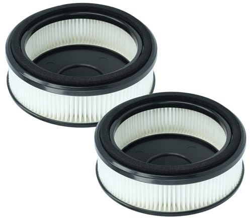 vhbw 2x Staubsaugerfilter Ersatz für Nilfisk 128389458 für Staubsauger - HEPA-Filter Schwarz