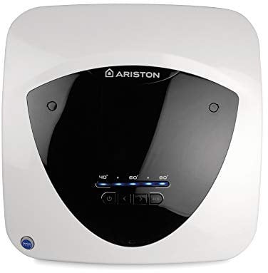 Ariston ANDRIS LUX ECO 10 L Oversink Electric Water Heater 2.5kW with A Titanium Enamelled Tank, A Class Erp Rating, Copper Heating Element, Manufactured To Be Installed In UK - 3100717