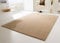 Steffensmeier Kurzflor Teppich Cambridge, Wohnzimmer, Schlafzimmer, in Sand, Größe: 200x200 cm