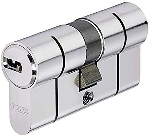 Abus Eurocilindro puntos niquel Doble Embrague 40 x 40