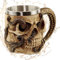 Boccale ''Octos Best Brew'' - Tazza di teschio (0,35l) con tentacoli di polpo - Altezza 11cm - Decorazione Fantasy Horror