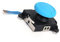 Shanrya Modulo Pulsante Joystick, Joystick Leggero Resistente all'Usura Thumb Stick Portatile per Controller Joycon Switch(Blu)