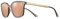 SOLAR Unisex Chester Sunglasses, Beige, One Size