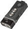 RovyVon E1 Grau Schlüsselanhänger Taschenlampe 700 Lumen Wiederaufladbare Dual Power Mini Super Bright Taschenlampe mit Lockout Modus, Wasserdicht für Alltag Tragen, Camping, Wandern