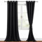 Hiasan Verdunklungsvorhänge Gardinen mit Ösen,Schwarz Blickdicht Vorhänge,Halloween Vorhang,2 Stück,140 x 260 cm (Breite x Höhe),weiche Schiebevorhänge für Schlafzimmer,Wohnzimmer usw.