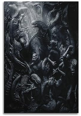 VZRSQZK Filmposter Alien Covenant, dekoratives Gemälde, Leinwand-Wandposter und Kunstdruck, modernes Familienschlafzimmer-Dekor-Poster, 20 x 30 cm