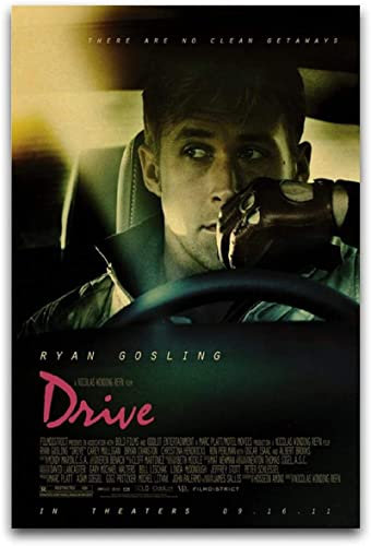 VALCLA Poster und Drucke 60 * 90cm Senza Cornice Drive Ryan Gosling Movie4 Picture Print Modern Family Bedroom Decor Posters