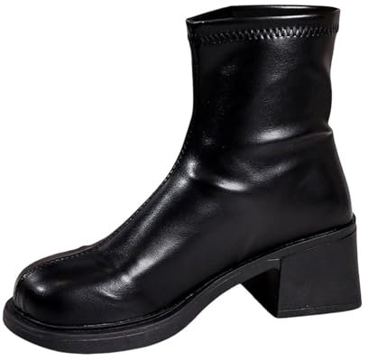 Stivali Neri Stivaletti Bimba Stivali Texani Donna Estivi Alti Stivali Donna Equitazione Stivaletti da Donna con Tacco Stivali Donna Texani Estivi Stivali Neri Donna Stivali Texani Donna Cowboy
