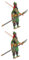 2st Marionetten-schattenspiel-Ornament Schattenpuppenspiel Bausatz Selber Machen Figurenpuppe Schattenmarionetten Gehirnspielzeug Handpuppen Für Kinder Puzzle-Spielzeug Holz Alasum