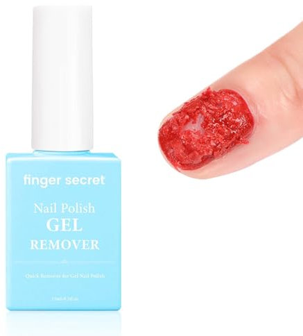 Gel Nail Polish Remover - Safe Ingredients Nail Polish Remover - Quickly Remover Soak off Gel Nail Polish remover in 3-5 Minutes - Do Not Hurt Nails for Acrylic Nails Builder gel
