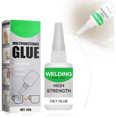Super Glue - Multi-Function High Strength Leak Sealing Welding Glue for Metal, Plastic, Wood, Ceramic & Leather (1 PCS)