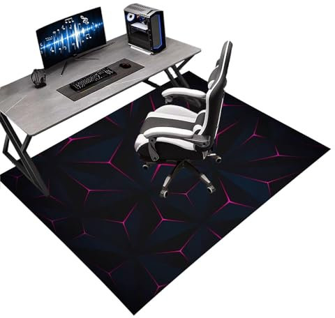 Office Chair Mat for Hardwood Floor Protector, Gaming Chair Mat Non-Slip Floor Mat for Rolling Chair Home,A6,120x160cm