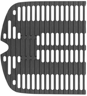 SafBbcue Gusseisen-Grillroste für Weber Traveler Tragbarer Gasgrill 9010001 9013001, Grillroste & Roste für Weber Traveler Zubehör Grillteile, Ersatz für Weber 7034 Grillplatte