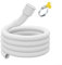 Manguera de aire acondicionado portátil, adecuada para acondicionar mangueras de drenaje, tuberías de agua y lavadoras, grifos con manguera automática (1 m)