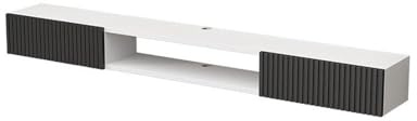 GLigeT TV Schrank Hängend Schwebender TV-Ständer, Schrank, TV-Einheit, Multimedia-Aufbewahrungsregal for Wohnzimmer und Büro TV Lowboard Hängend