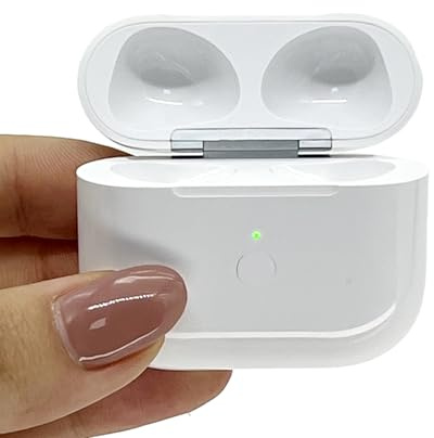 Aelebey Compatible AirPod 3 Replacement Charger case,L Port,Bluetooth Pair | Perfect when your original case is lost or damaged. Keep a spare at home, work, or for travel