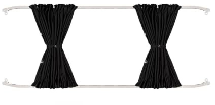 Pare-Brise Rideaux Occultants Pour Fenêtre Et Pare-soleil Avec Glissières, Pour VW Pour Transporter T5 T6 T6.1, Van Travel Camping Pare Soleil Voiture(Tailgate window)