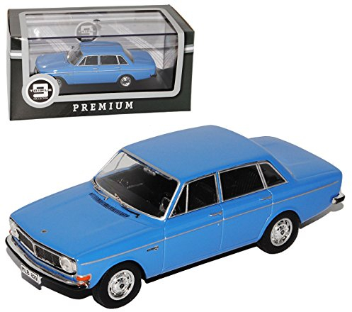 Ixo Volvo 144 S Limousine Blau 1966-1974 limitiert 1 von 1008 Triple 9 1/43 Modell Auto mit individiuellem Wunschkennzeichen