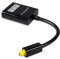 Vetrineinrete® Splitter toslink fibra ottica cavo maschio 2 ingressi femmina sdoppiatore audio digitale connettore SPL-FB01 G13
