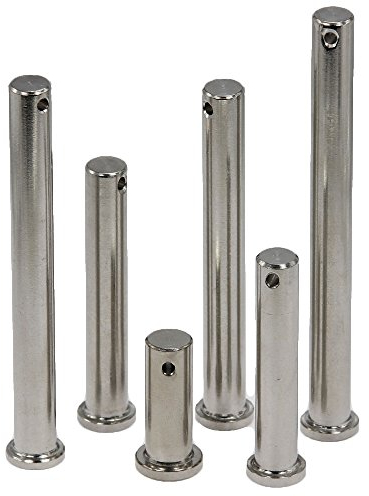 Steckbolzen 12x65 mm - (1 Stück) - Sicherungsbolzen/Splintbolzen/Bolzen - aus Edelstahl A4