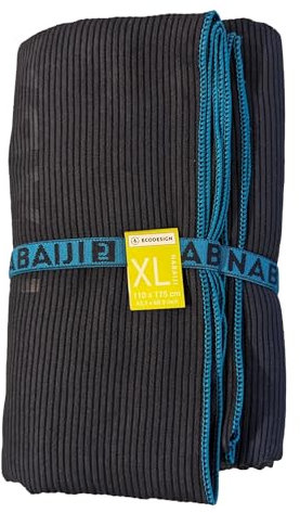 Nabaiji Mikrofaser Handtuch XXL Reisen Sport Schwimmen Wandern Schnelltrocknende Tücher aus Mikrofaser Ultra-leicht Strand/Gymnastik/Superabsorbierende Handtücher 110cm X 175cm (Dunkelblau)