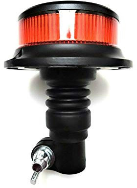 Orange 18 LED Rundumleuchte 3 Blitzmuster 12V 24V mit ECE R65 R10 E9 Warnleuchte