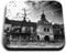 1 x Square MDF Fridge Magnet - Creepy Haunted House Horror Movie 37104