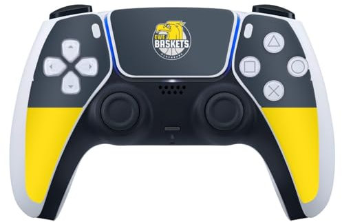 DeinDesign Skin kompatibel mit Sony Playstation 5 Controller PS5 Folie Sticker Ewe Baskets Sport Basketball
