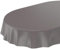 ANRO Tischdecke Wachstuch abwaschbar Wachstuchtischdecke Wachstischdecke Modernity Dunkelgrau Oval 220x140cm