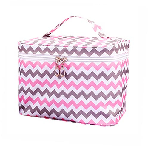 NuAngela Trousse Maquillage,Sac de Toilette Voyage Imperméable Trousse de Cosmétique Sac de Toilette Voyage Organisateur de Toilette pour Vacance Camping Salle de Bains