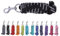NETPROSHOP Halfter ODER Führstrick Einfarbig für Ihre Lieblinge Mini Shetty bis XL Full, Groesse:Strick, Farbe:Schwarz