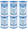 6 Pack Replacement Swimming Pool Pump Water Filter Cartridge Compatible for Bestway 3 & Intex Type A Or C Pool Water Filters