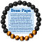 Beau Papa Bracelet Cadeau A Mon Beau Pere Père Bracelets Cadeaux pour Son Beau-père Cadeau Fete Des Peres de Fils ou Belle Fille Homme Fête Des Pères Anniversaire Noel Cadeau Idee Original Bijoux