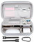 MOSISO Electronic Organizer Travel Case Compatible with MacBook Power Adapter, Compatible with Magic Mouse & Pencil, SD Card, USB Flash Disk with 4 Modular Insert & 2 Cable Tie & Snap Hook, Gray