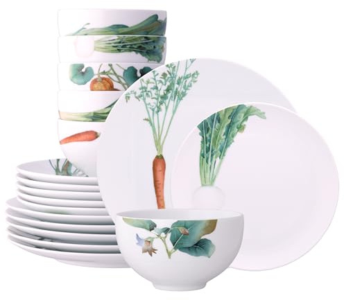 Noritake Kyoka Shunsai Geschirrset, 18-teilig, Service für 6