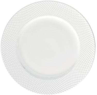 LA PORCELLANA BIANCA Richiamo Set 6 Pezzi Piatto Piano 27cm Bianco Porcellana