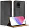 Mo-Beauty Handyhülle für Samsung Galaxy S20 Ultra, PU Leder Flip Klappbare für Samsung S20 Ultra mit Standfunktion Kartenfächer Magnet Hülle (Schwarz)