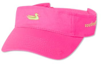 Southern Marsh Neon Visor, Neon Pink With Lime, One size