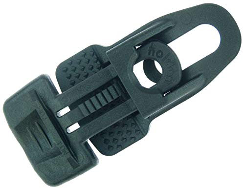 1 x Holdon® MIDI Clip Schwarz - Klammer Klemme Befestigungsöse für Banner, Zelt, Planen, Molton - BO-Camp/Isabella
