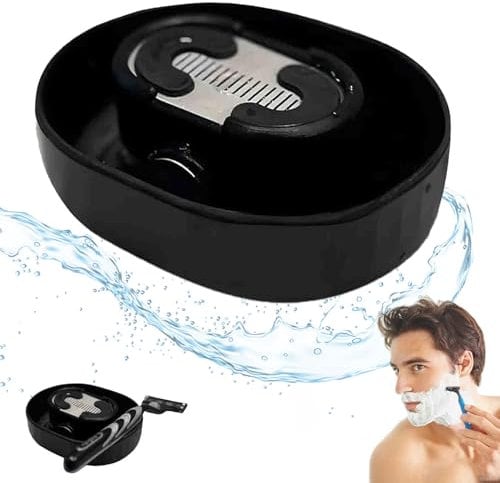 Razor Rinser - Manual Push-Type Cleaner for Shaving, Clean Efficiently, Save Water, and Ditch The Sink (1)