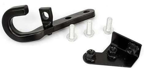 BMLGPGBCDW Gancio di Traino Ricevitore Gancio Traino Posteriore Sinistro per Jeep per Wrangler JL JK JLU 2018-2021 Accessori Auto Gancio per rimorchio(Black for JK)