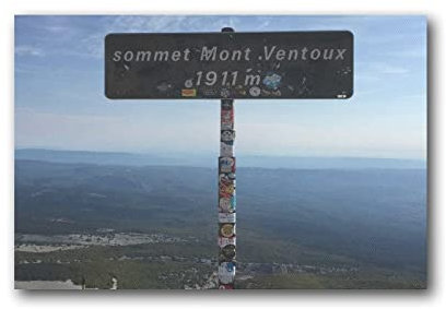 HSYIFF Leinwand Druck Poster Senza Cornice 60 * 90cm Mont Ventoux Montagne Firmato Art Poster e Wall Art Picture Print Modern Family Room Arredamento