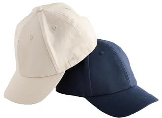 NEXT Jungen 2er-Pack Baseball Caps aus 100% Baumwolle